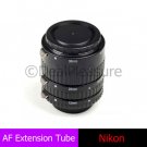 Macro AF Extension Tube Set Auto-focus for Nikon Camera Lens