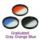 58mm Graduated Color Filter Kit Gray/Orange/Blue 3 Pics