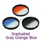77mm Graduated Color Filter Kit Gray/Orange/Blue 3 Pics