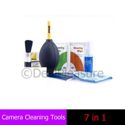 7 in 1 Camera & Lens Cleaning Kit for DSLR Nikon Canon etc.