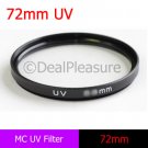 72mm Multi-Coated UV Ultra-Violet Lens Filter