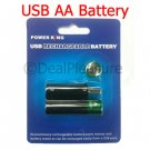 USB Rechargeable AA Battery 2-Pics One Pair