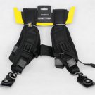 K Double Shoulder Strap Quick Sling for D-SLR Camera Canon Nikon Sony etc.