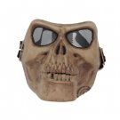Death Skull Bone Full Face Mask Protective -Skeleton- Military Airsoft Game