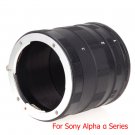 Macro Extension Tube Ring Set for SONY DSLR a α Series A33 A55 A580