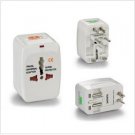 Universal Travel Power AC Adapter Plug AU/UK/US/EU Power Indicator Light