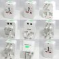 Universal Travel Power AC Adapter Plug AU/UK/US/EU Power Indicator Light