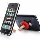 Sucker Stand Mini Stand for iPhone & iPods or Smart Cell Phone- RED and other color