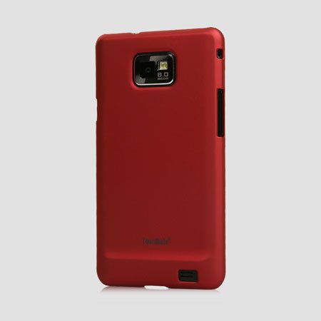 Protect Case Cover Set for Samsung I9100 Galaxy S II 2 Cell Phone - Shield Series - Red