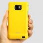Protect Case Cover Set for Samsung I9100 Galaxy S II 2 Cell Phone - LUXE Series - Yellow