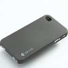 Slim Case Protector Cover for iPhone 4S 4 Sanding Material Anti Fingerprint -Gray-
