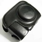 Camera Leather Case/Bag for Canon Powershot G11 G12 (Black)