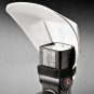 Universal Flash Bounce Reflector Diffuser Shovel Arc Shape for Canon Nikon etc