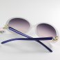 Crystal Frame UV Protection Sunglasses Lady Women&acirc;��s Eyewear with Glasses Case