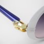 Crystal Frame UV Protection Sunglasses Lady Women&acirc;��s Eyewear with Glasses Case