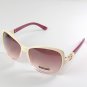 Crystal Frame UV Protection Sunglasses Lady Women&acirc;��s Eyewear with Glasses Case