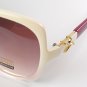 Crystal Frame UV Protection Sunglasses Lady Women&acirc;��s Eyewear with Glasses Case