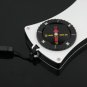 Hot 2 in 1 Compass White LED Flashlight with Strap New