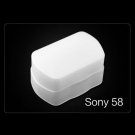 Flash Bounce Diffuser Soft Cover Fit Sony HVL-F58AM Flashgun