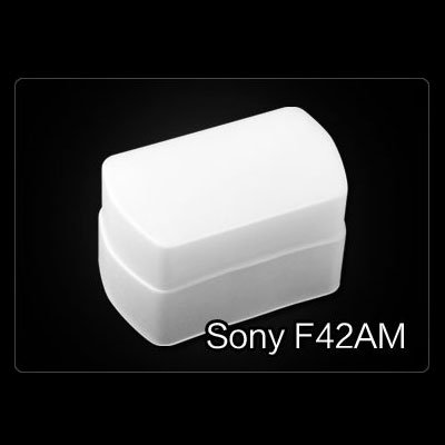Flash Bounce Diffuser Soft Cover Fit Sony HVL-F42AM Flashgun