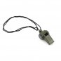 SUPER WHISTLE WITH COMPASS & THERMOMETER MILITARY ARMY