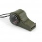 SUPER WHISTLE WITH COMPASS & THERMOMETER MILITARY ARMY