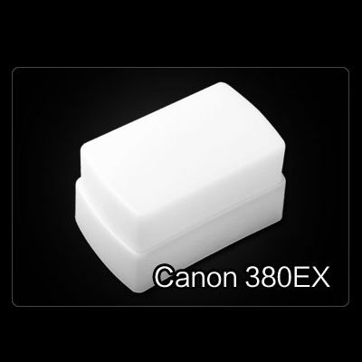 Flash Bounce Diffuser Soft Cover Fit Canon 380EX Speedlite Flashgun