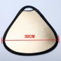 12" 30cm 2-in-1 Studio Light Reflector Golden & Silver Portable Folding Handy