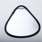12" 30cm 2-in-1 Studio Light Reflector Golden & Silver Portable Folding Handy