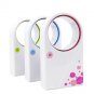 Mini Portable Handheld Bladeless Fan No Leaf Air Condition W/ USB Cable Desktop