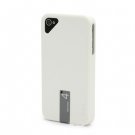 EGO Snap Case Cover Hybrid Series for Apple iPhone 4/4S USB 4G Flash Drive (White-Gray)