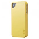 EGO Snap Case Cover Color Series for Apple iPhone 4 / 4S (Yellow)