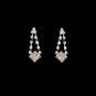 Ladies' Rhinestone Dignified Necklace And Earring Set Jewelry