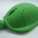 Tortoise Shaped Wired Optical Mouse-Green
