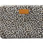 12.1" Canvas Leopard Laptop Cover Shakeproof Case for MacBook DELL ThinkPad SONY HP SAMSUNG