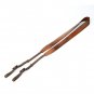 CANPIS Retro Shiny Brown Genuine Leather Camera Neck Shoulder Strap for DSLR Canon Nikon Sony Leica
