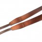 CANPIS Retro Shiny Brown Genuine Leather Camera Neck Shoulder Strap for DSLR Canon Nikon Sony Leica
