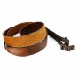 CANPIS Retro Shiny Brown Genuine Leather Camera Neck Shoulder Strap for DSLR Canon Nikon Sony Leica