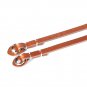 CANPIS Paded Extended Length Genuine Leather Camera Neck Shoulder Strap for Mirrorless DSLR Brown