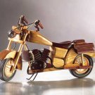 Wood Model Motorcycle 1ct