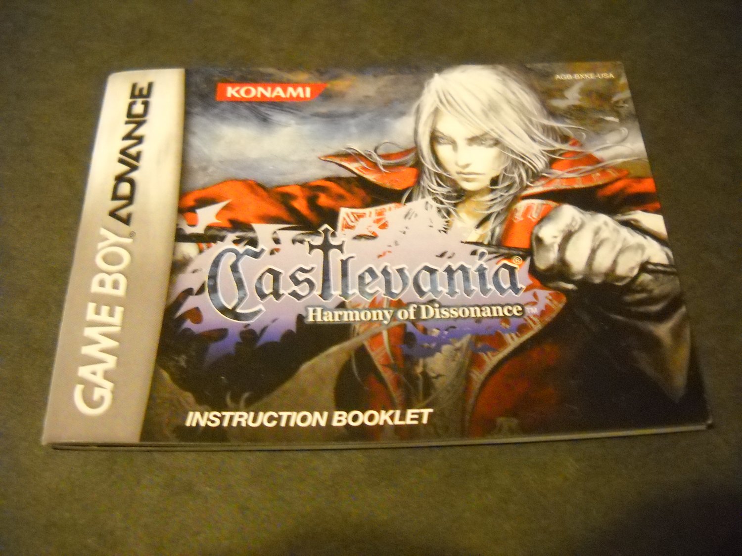 Manual Only ~ For Castlevania Aria Of Sorrow   Harmony Of Dissonance 