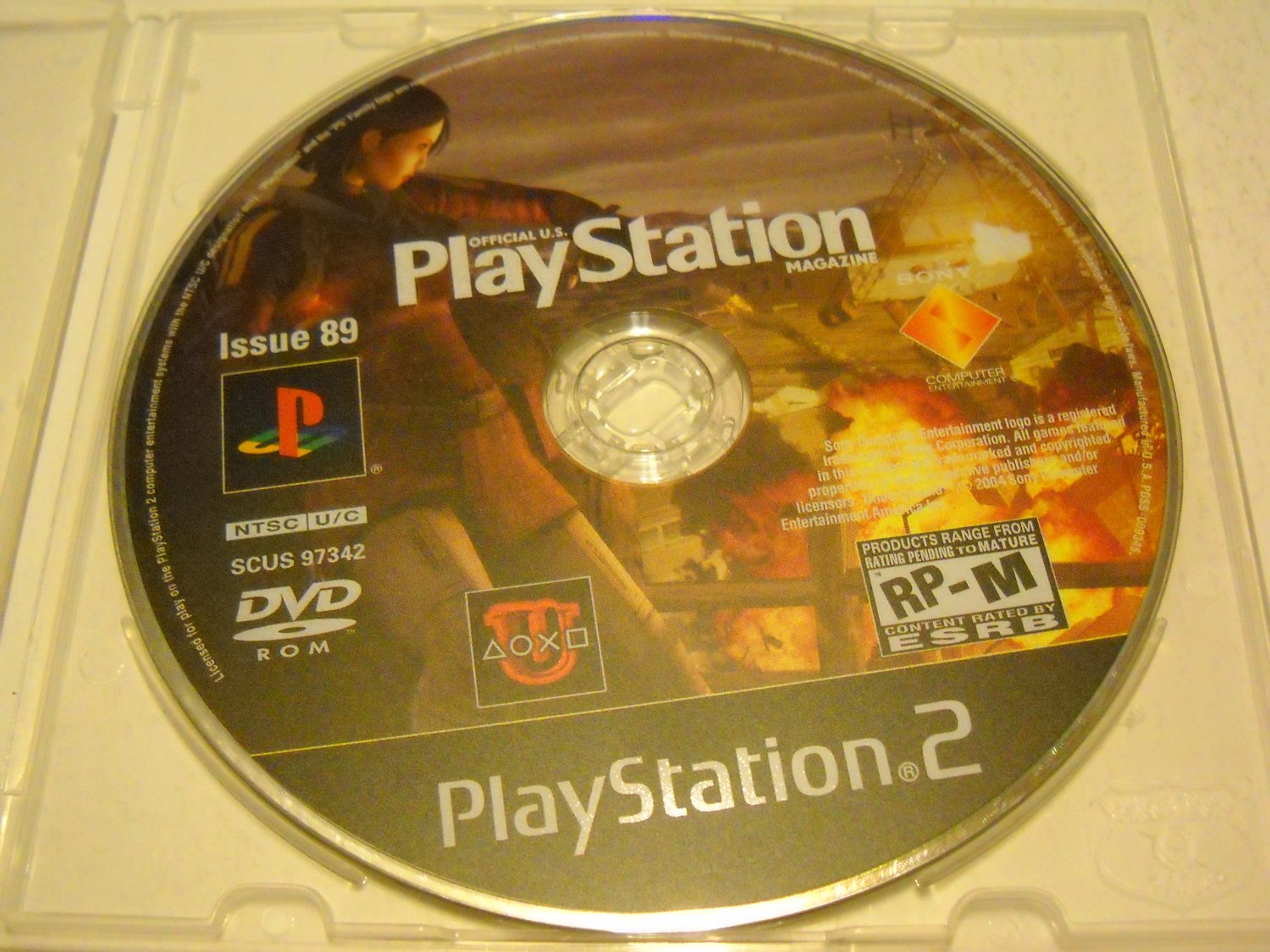 Official U.S. Playstation Magazine Demo Disc Issue 89 Ps2