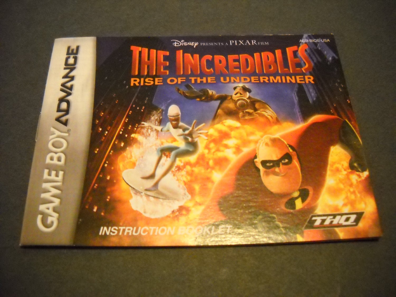 the incredibles rise of the underminer gba