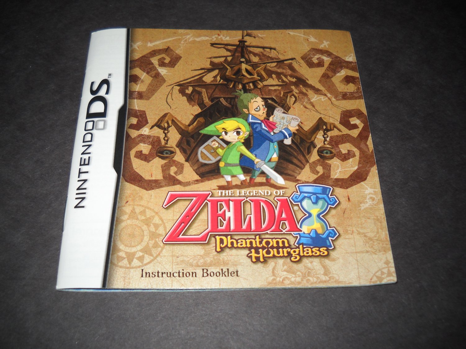 Manual ONLY ~ for The Legend of Zelda Phantom Hourglass Nintendo DS