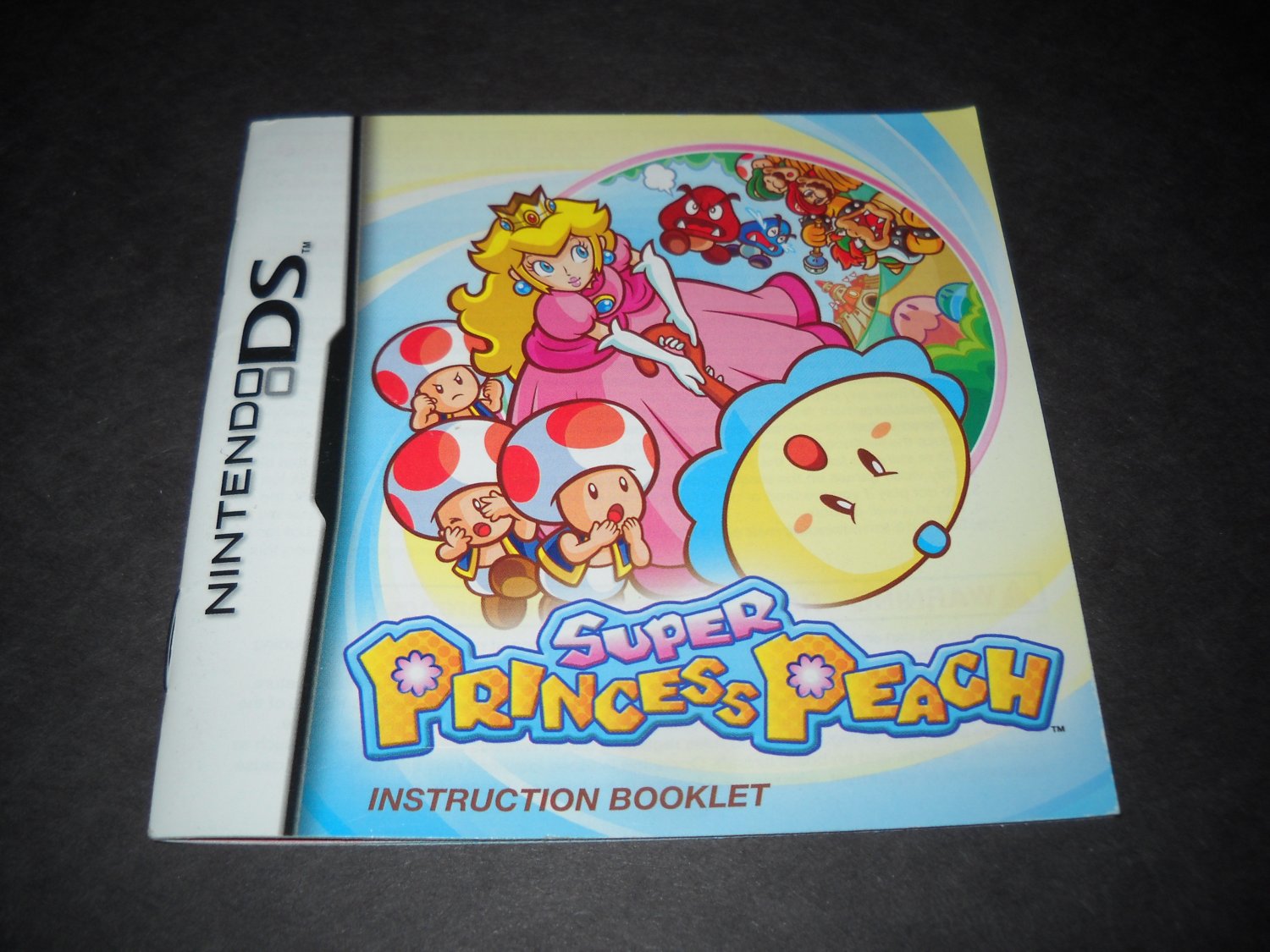 Manual Only ~ For Super Princess Peach Nintendo Ds 