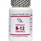 Sublingual Vitamin B12 Tablets - 100 CT