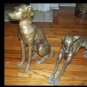 Bronze Greyhound Dog statues