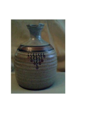 stoneware pottery jug