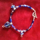 Beaded Blue 2 Bracelet