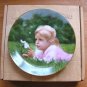 Vintage Collector Plate Apple Blossom Time Little Girls Collection Robert Anderson Fourth Issue